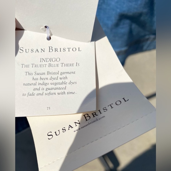 Susan Bristol NWT Embroidered Denim Jacket Size XL - Picture 4 of 8